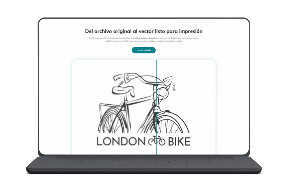 Caso Diseño web One Page Pictovec – Cometa Web4