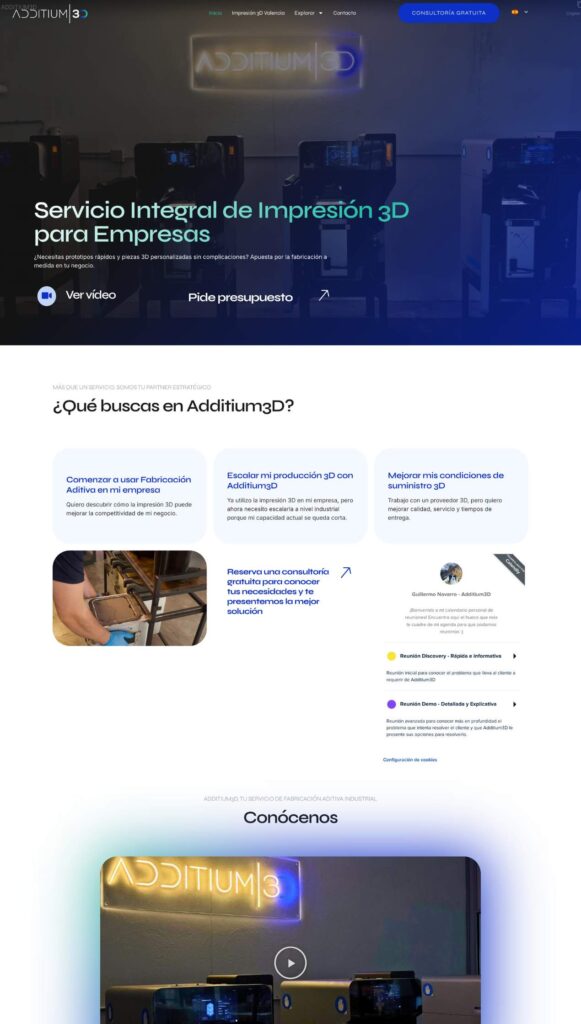 una nueva web estratégica, humana y optimizada al máximo