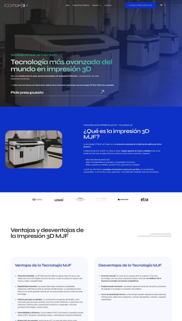 Diseño web avanzado, responsive y funcional