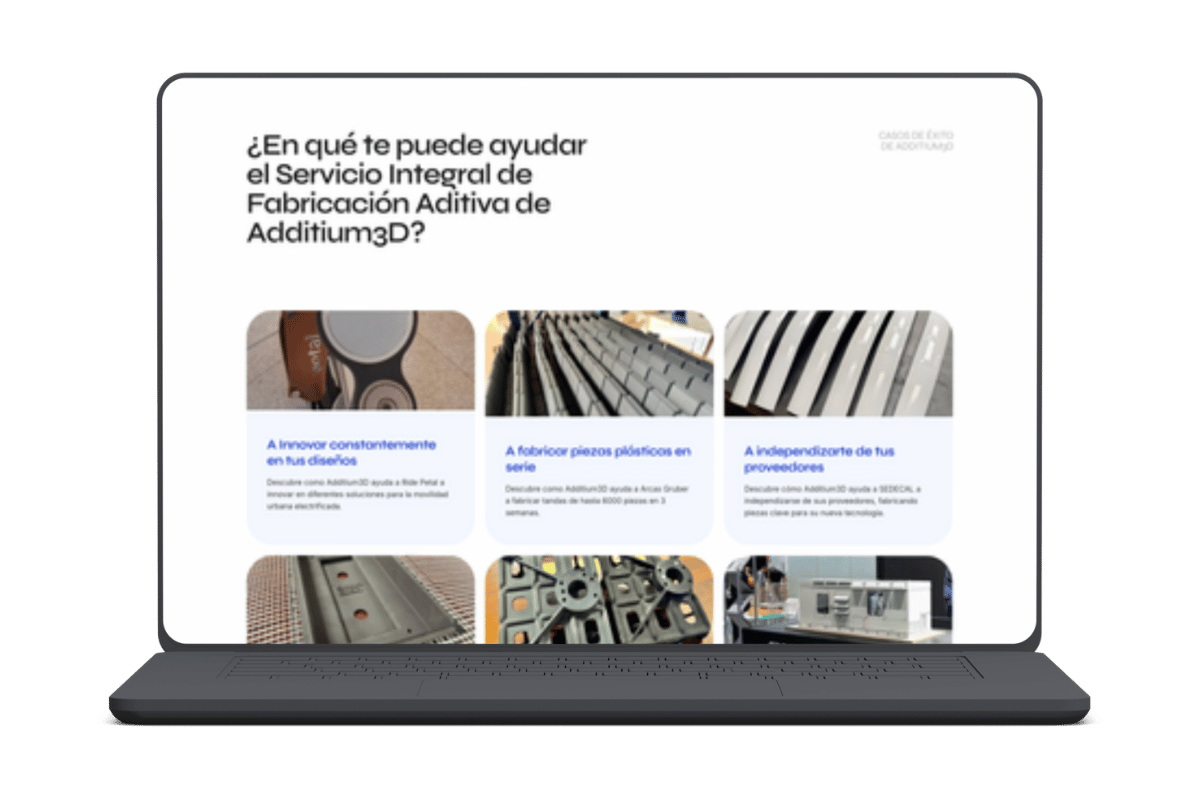 Caso – Diseño web Additium3D – Cometa Web_ 10
