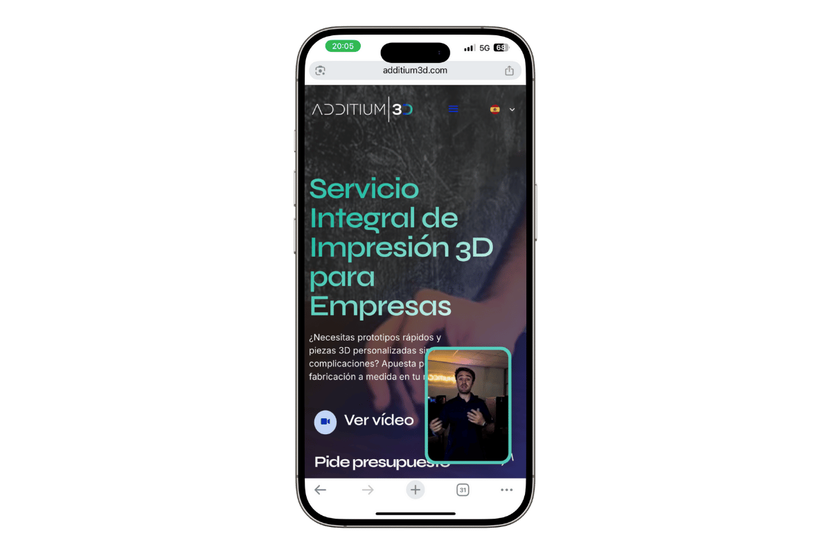 Caso – Diseño web Additium3D – Cometa Web_ 17