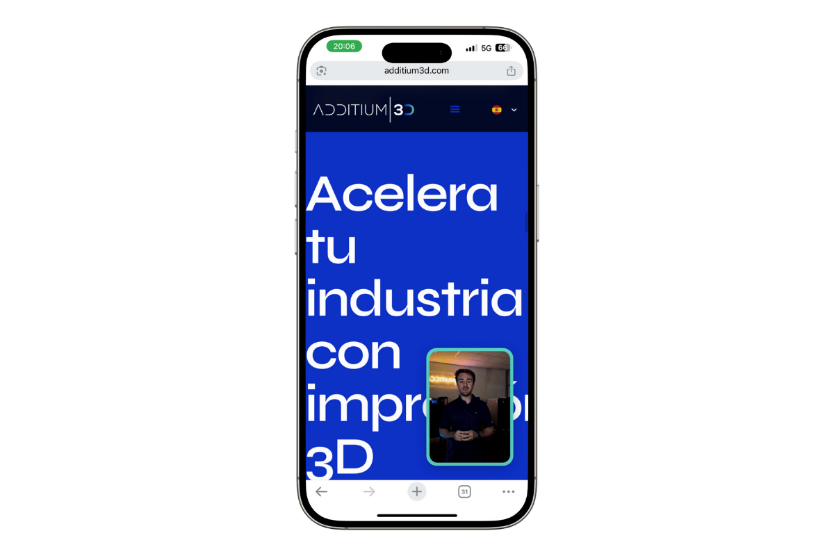 Caso – Diseño web Additium3D – Cometa Web_ 21