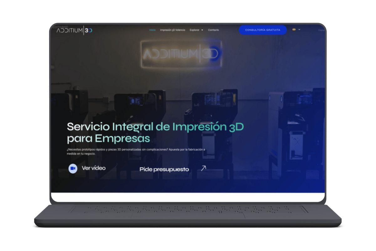 Diseño Web Empresa B2B en Valencia – Cometa Web