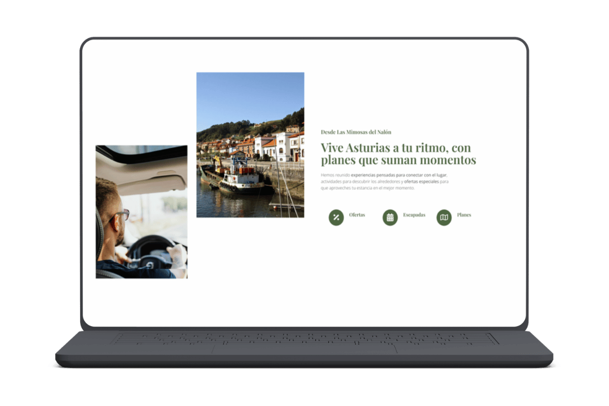 Diseño web Apartamentos turisticos Asturias – Cometa Web 9